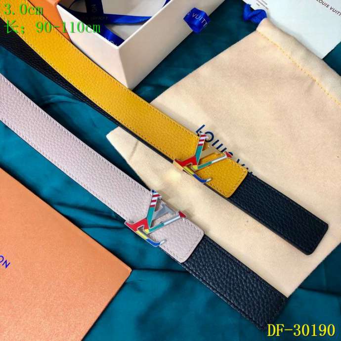 Picture of LV Belts _SKULVBelt30mm90-110cm8L025551